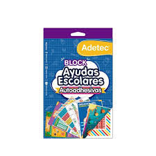 BLOCK STICKERS AYUDAS ESCOLARES