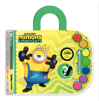 SET ACUARELAS MINIONS 3