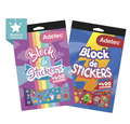 BLOCK DE FIGURAS C/ADHESIVOS ADETEC NIÑA/O