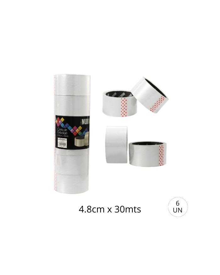 CINTA EMBALAJE 4.8x30 MTS