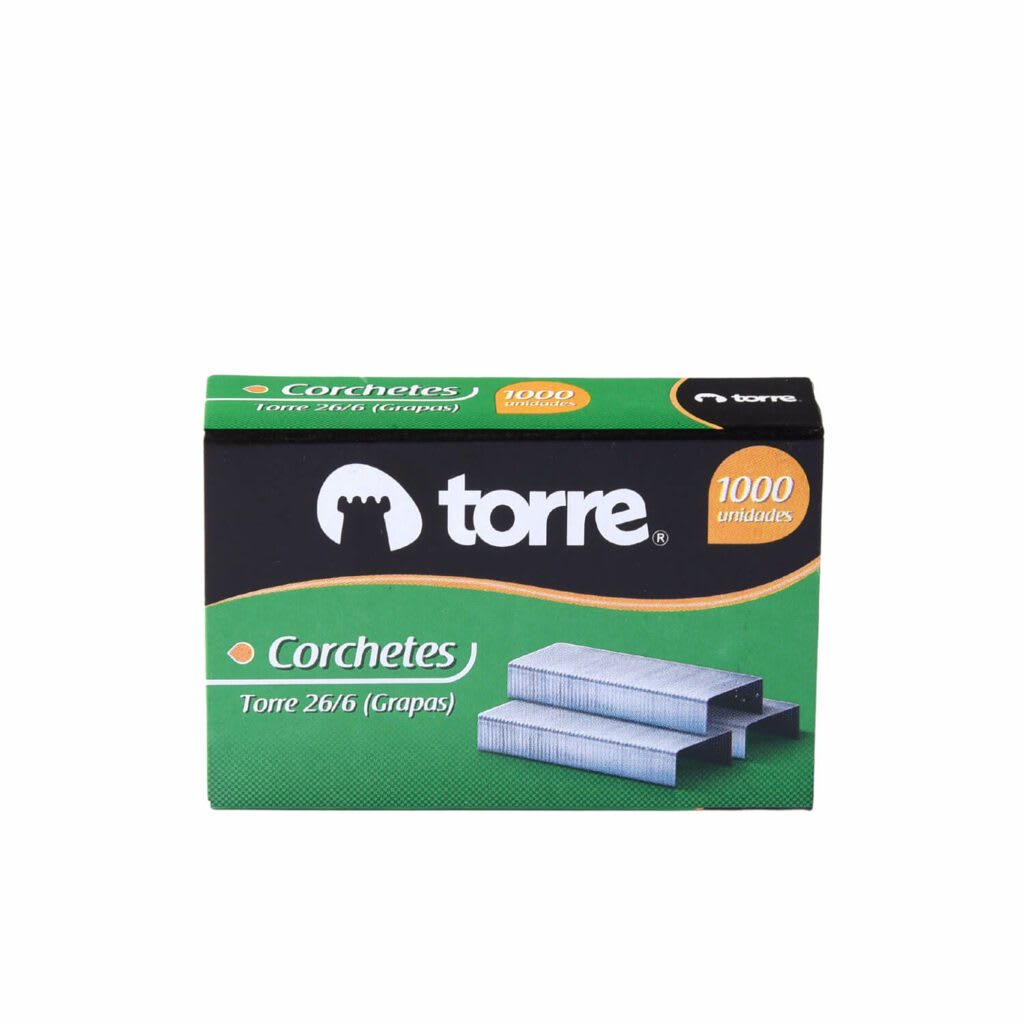 CAJA CORCHETES N°26/6 - 1000 UNID