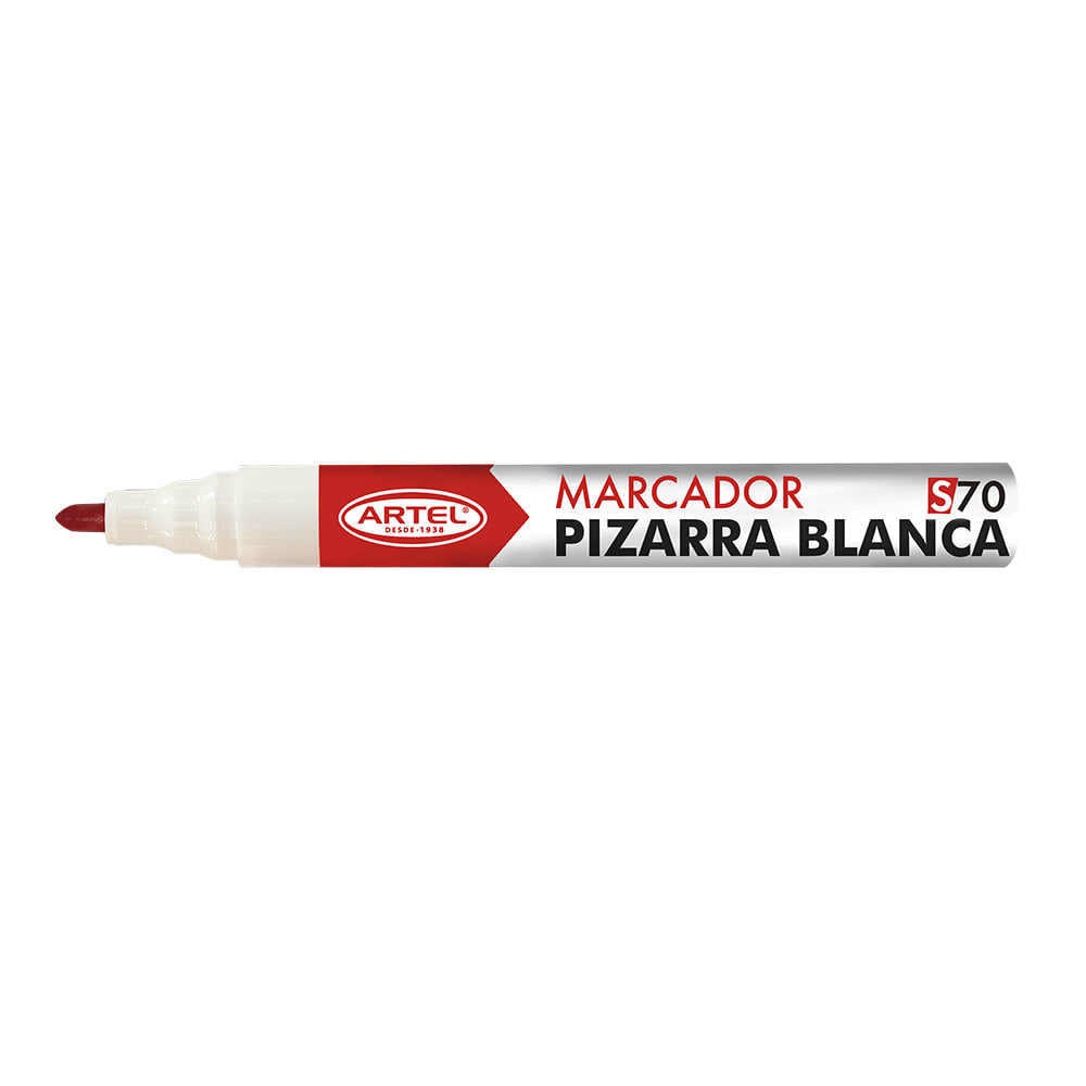 MARCADOR PARA PIZARRA ROJO PUNTA REDONDA