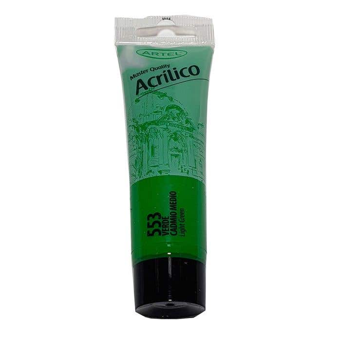 ACRILICO 35 ML. VERDE CADMIO MEDIO 553
