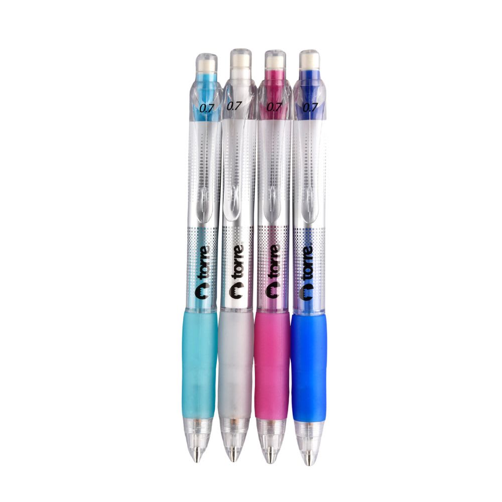 PORTAMINAS PLASTICO COLORES 0.7 MM