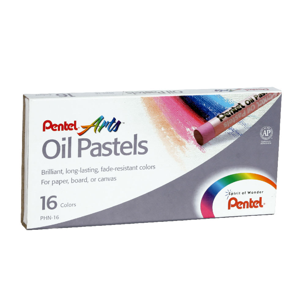 ESTUCHE PASTELES 16 COLORES PENTEL