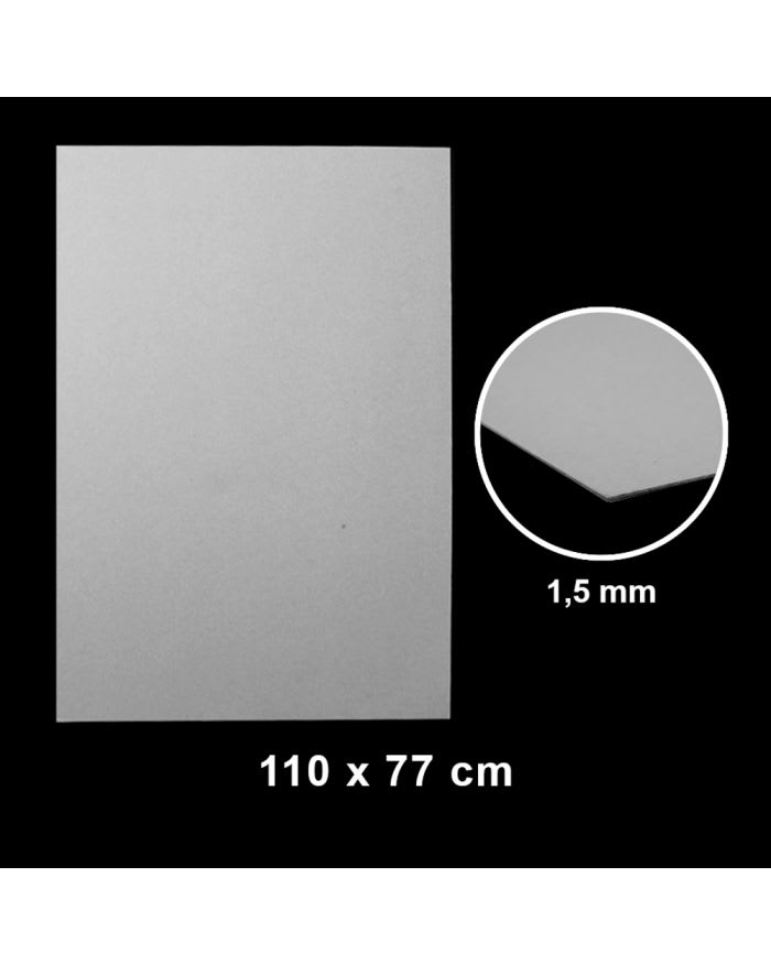 CARTON GRIS 1.5 MM 77x110 CM