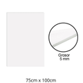 CARTON ESPUMA 70X100 5MM BLANCO