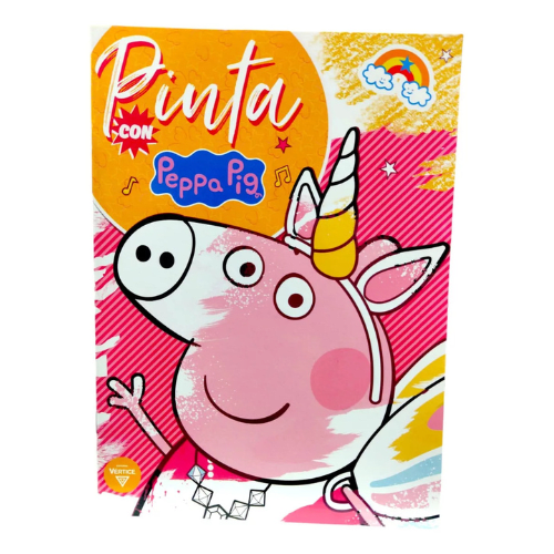 LIBRO COLOREA PEPPA PIG