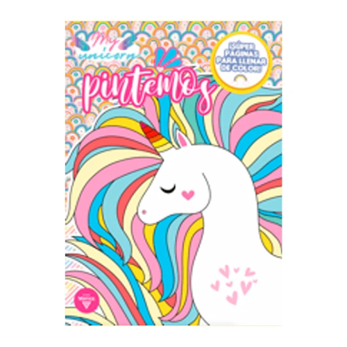 LIBRO COLOREA UNICORNIOS