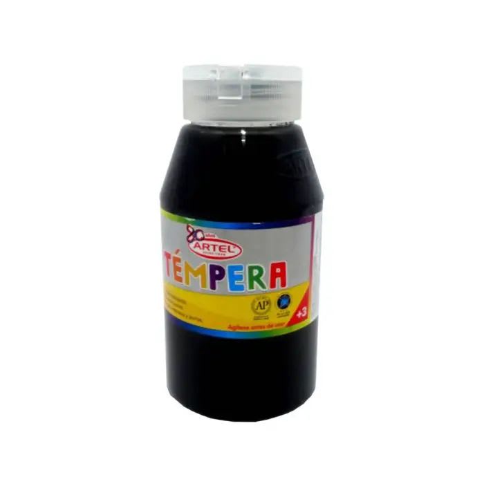 FRASCO TEMPERA NEGRO 21 250ML