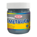 FRASCO TEMPERA METALICA PLATA 100 GRS