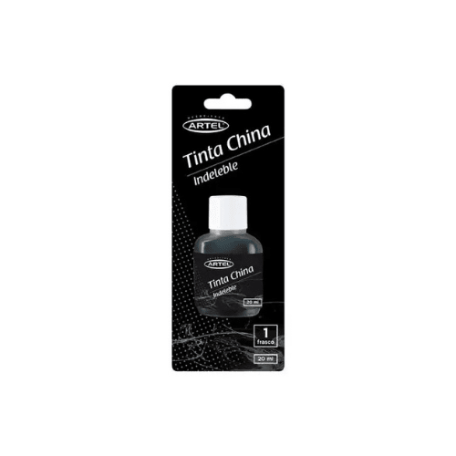 BLISTER TINTA CHINA NEGRA 20 ML