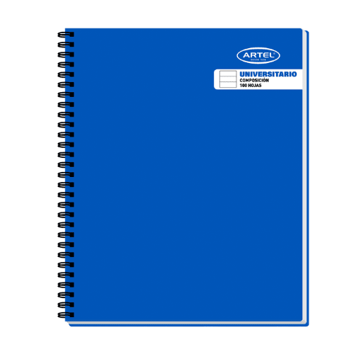 CUADERNO UNIVERSITARIO TAPA EMPLACADO LISO COMPOSICION