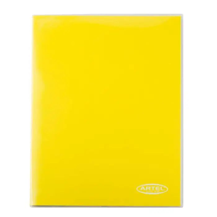 CARPETA CON GUSANO AMARILLA