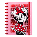 CUADERNO DISCO CARTA MINNIE MOUSE