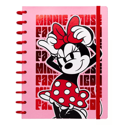 CUADERNO DISCO CARTA MINNIE MOUSE