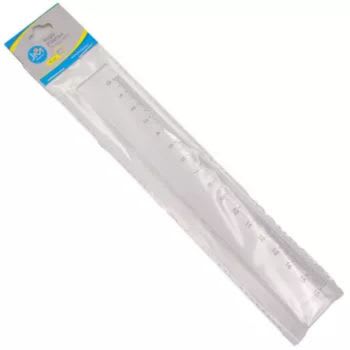 REGLA PLASTICA BISELADA 16 CM