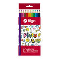 LAPICES DE COLORES PINTO 12 COLORES