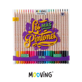 ESTUCHE 24 LAPICES DE COLORES MOOVING