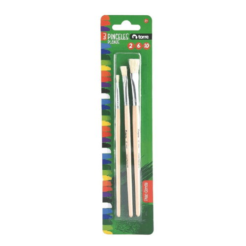 SET PINCELES  PLANOS N° 2-6-10