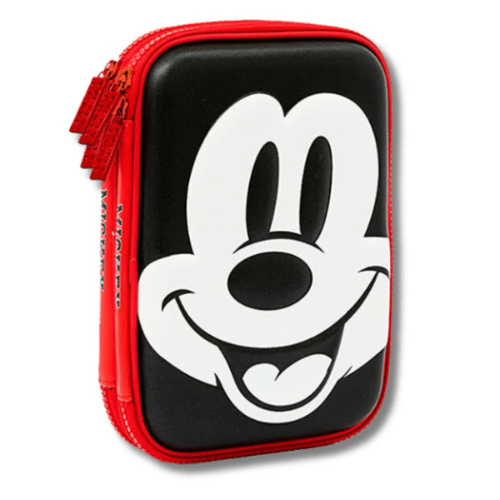 ESTUCHE DOBLE CIERRE MICKEY MOUSE