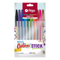 BOLIGRAFOS STICK 1.0 PACK 10 SURTIDOS