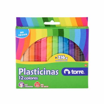 PLASTICINA 12 COLORES