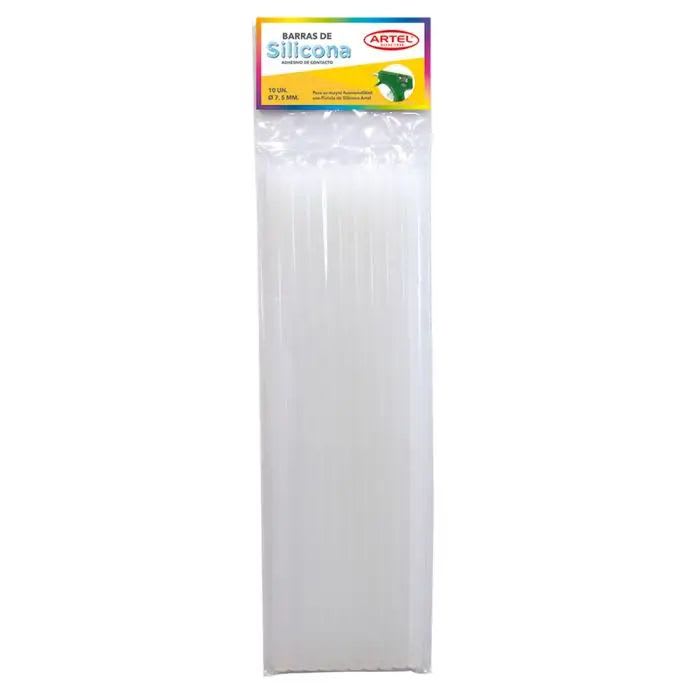BOLSA DE 10 BARRAS DE SILICONA 7,5MM
