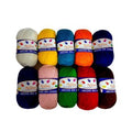 OVILLO DE LANA COLORES 50 GRS