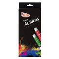 SET ACRÍLICOS 12 COLORES 12ML