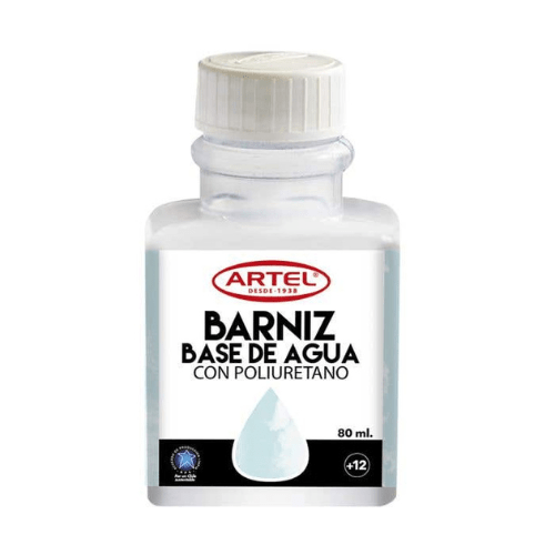 BARNIZ A BASE DE AGUA 80 ML