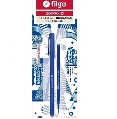 ROLLER GEL BORRABLE + REPUESTO