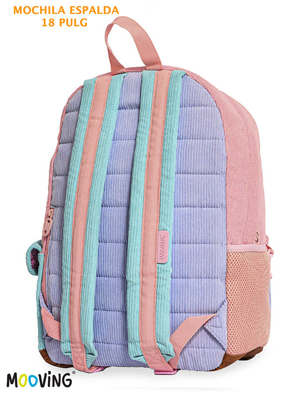 MOCHILA MOOVING BAIRES PASTEL