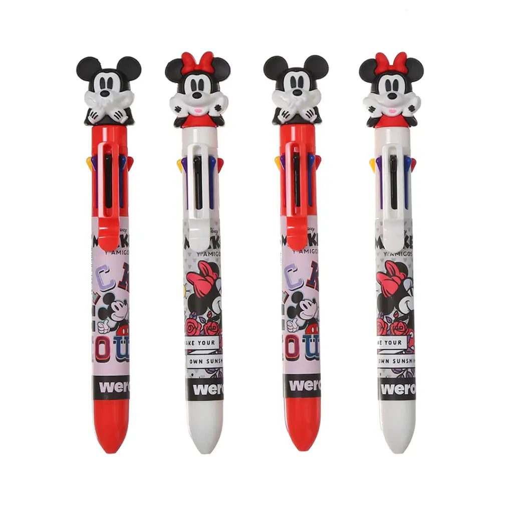 BOLIGRAFOS MULTICOLOR MICKEY-MINNIE