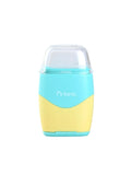 SACAPUNTAS DOBLE + GOMA PASTEL