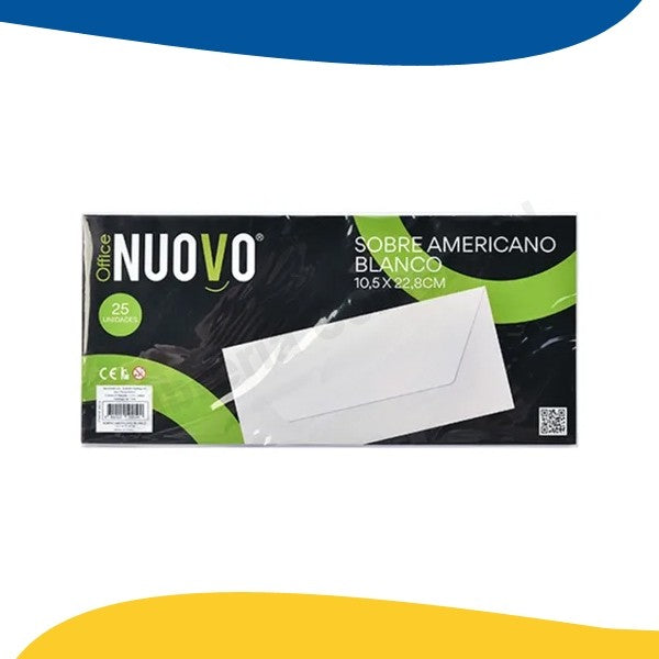 SOBRE AMERICANO X 25 UNID